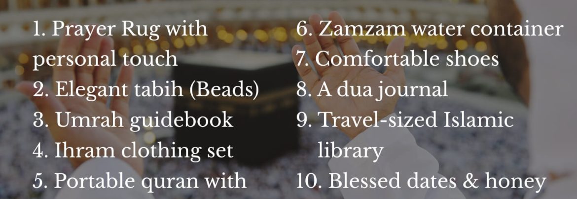 10 umrah gift ideas
